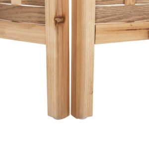 ΠΑΡΑΒΑΝ 4-ΦΥΛΛΟ ΜΠΑΜΠΟΥ ΣΕ ΦΥΣΙΚΟ ΧΡΩΜΑ 162x2,5x180Υεκ.