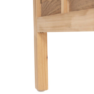 ΠΑΡΑΒΑΝ 4-ΦΥΛΛΟ ΜΠΑΜΠΟΥ ΣΕ ΦΥΣΙΚΟ ΧΡΩΜΑ 162x2,5x180Υεκ.