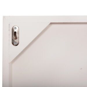 ΠΙΝΑΚΑΣ ΤΕΤΡΑΓΩΝΟΣ MDF ΣΕ ΥΠΟΛΕΥΚΟ ΧΡΩΜΑ 80x4(πάχος)x80Υεκ.