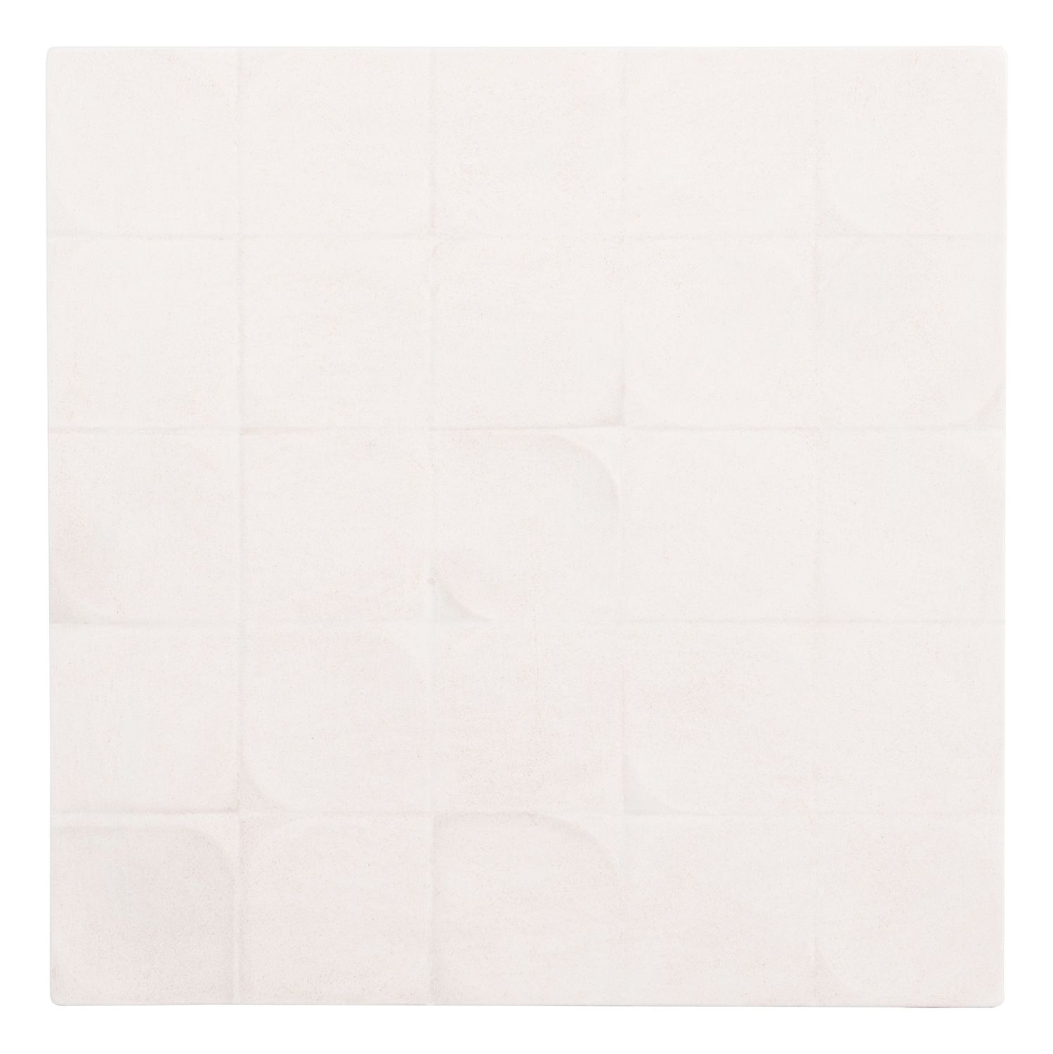 ΠΙΝΑΚΑΣ ΤΕΤΡΑΓΩΝΟΣ MDF ΣΕ ΥΠΟΛΕΥΚΟ ΧΡΩΜΑ 80x4,5(πάχος)x80Υεκ.