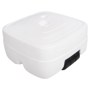 ΠΛΑΣΤΙΚΗ ΒΑΣΗ ΟΜΠΡΕΛΑΣ ΜΕ ΡΟΔΑ ΛΕΥΚΗ- ΚΟΝΤΑΡΙ 33/50mm 46,5x23,5Υ