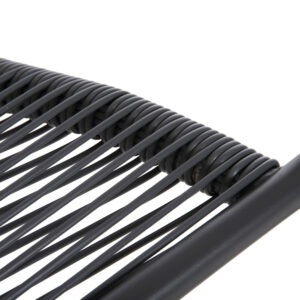 ΠΟΛΥΘΡΟΝΑ ΜΕΤΑΛΛΟ ΓΚΡΙ-ΣΥΝΘ. RATTAN ΓΚΡΙ 54x61x75Υεκ.