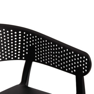 ΠΟΛΥΘΡΟΝΑ ΠΟΛΥΠΡΟΠΥΛΕΝΙΟΥ ΜΑΥΡΗ 53,5x50,5x73Υ εκ.