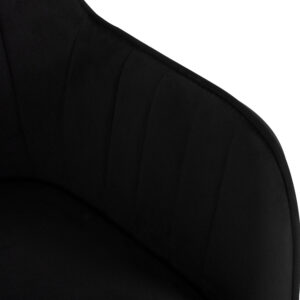 ΠΟΛΥΘΡΟΝΑΚΙ ΒΕΛΟΥΔΟ ΜΑΥΡΟ ΜΕ ΧΡΥΣΑ ΠΟΔΙΑ 55Χ60Χ83Υεκ.