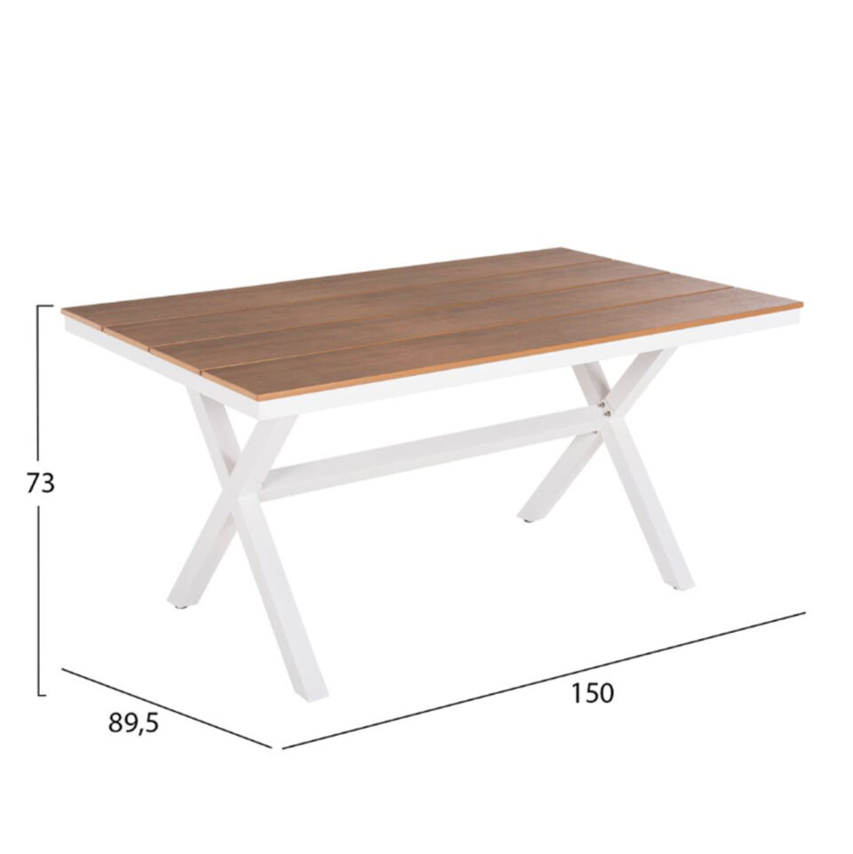 ΣΕΤ ΤΡΑΠΕΖΑΡΙΑΣ ΕΞΩΤ.ΧΩΡΟΥ 6TMX TAWNEE-ΤΡΑΠΕΖΙ-ΠΑΓΚΑΚΙ-ΠΟΛΥΘΡΟΝΕΣ & ΚΑΡΕΚΛΕΣ