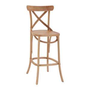 ΣΚΑΜΠΟ ΞΥΛΙΝΟ ΑΠΟ ΟΞΙΑ DARK HONEY ΜΕ PLYWOOD ΚΑΘΙΣΜΑ 46x46x102Υ εκ.