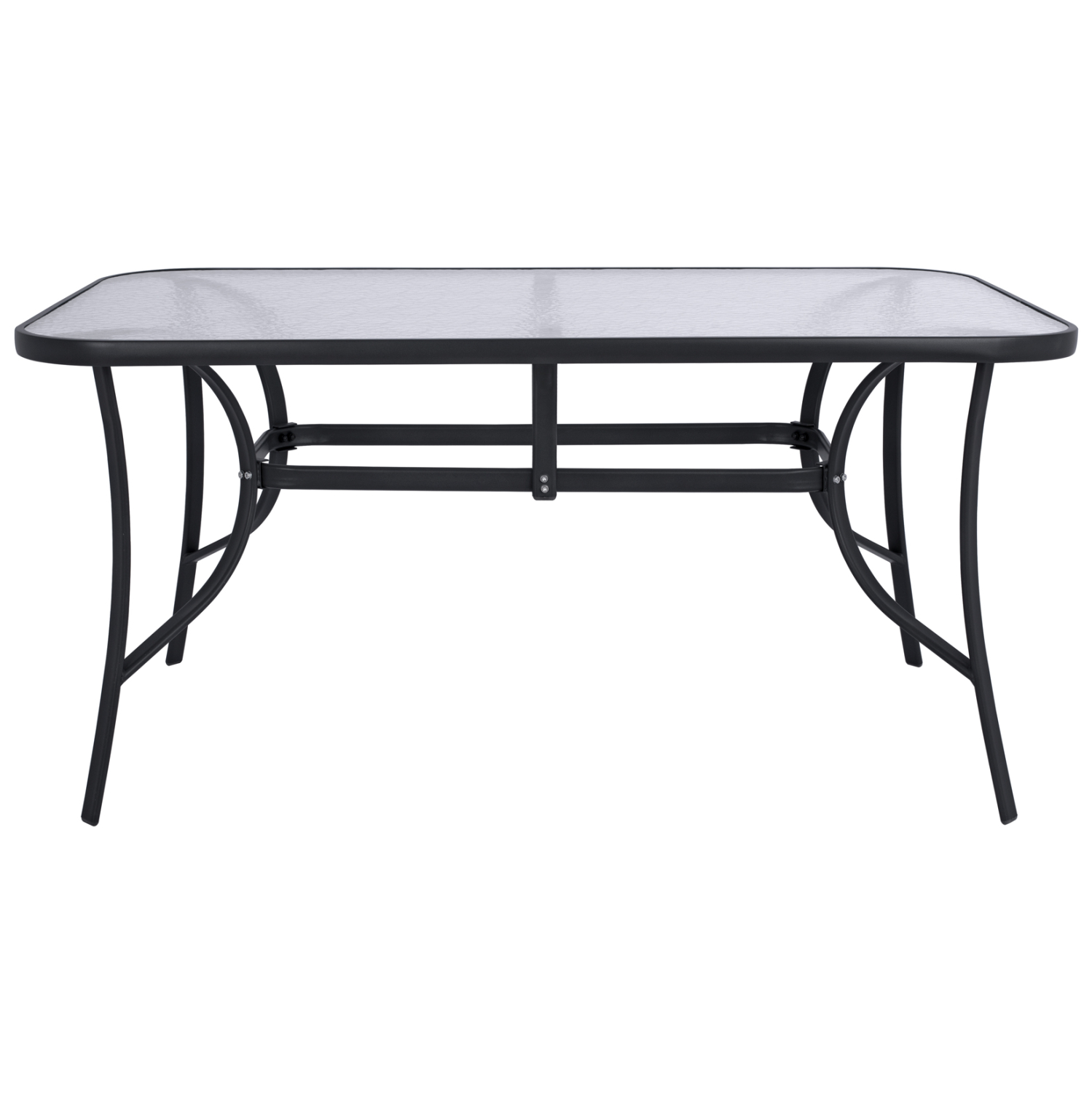 ΤΡΑΠΕΖΙ BRUNO 150X90Χ72Υεκ. ΓΚΡΙ ΜΕΤΑΛΛΙΚΟ ΜΕ ΓΥΑΛΙΝΗ ΕΠΙΦΑΝΕΙΑ FB5145.01