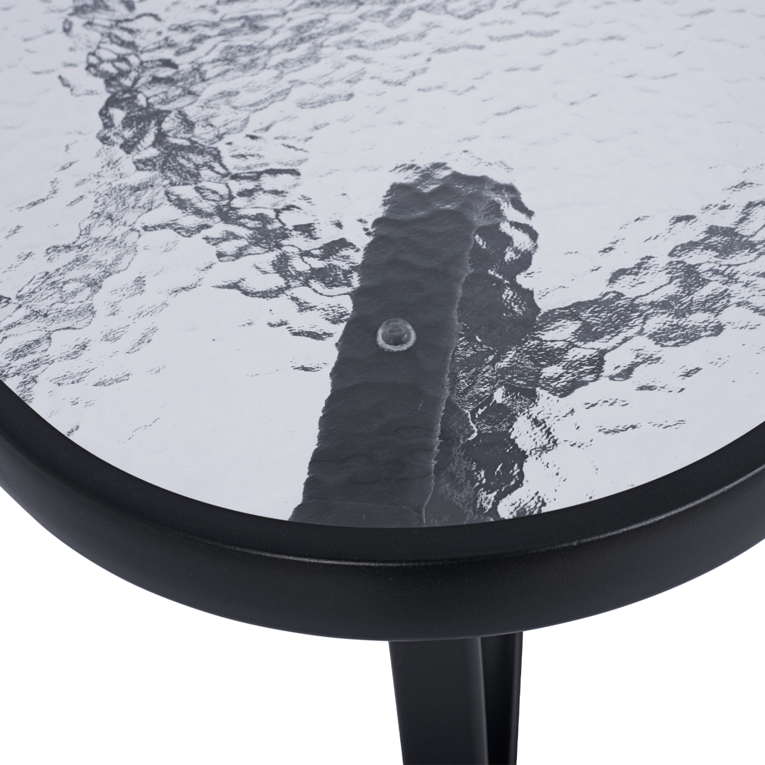 ΤΡΑΠΕΖΙ BRUNO 150X90Χ72Υεκ. ΓΚΡΙ ΜΕΤΑΛΛΙΚΟ ΜΕ ΓΥΑΛΙΝΗ ΕΠΙΦΑΝΕΙΑ FB5145.01