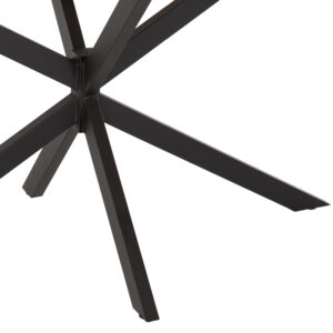 ΤΡΑΠΕΖΙ ΟΒΑΛ ΜΕ WERZALIT ΦΥΣΙΚΟ-ΜΑΥΡΗ ΧΙΑΣΤΙ ΒΑΣΗ 146x94x75Υεκ