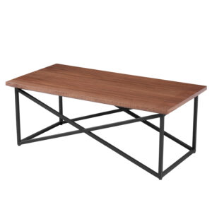 ΤΡΑΠΕΖΙ ΣΑΛΟΝΙΟΥ MDF ΜΕ ΚΑΠΛΑΜΑ ΑΠΟ ΞΥΛΟ ΦΡΑΞΟΥ 120x60x45,5Yεκ.