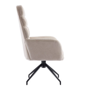 GIRAR ΠΟΛΥΘΡΟΝΑ ΠΕΡΙΣΤΡΕΦΟΜΕΝΗ BEIGE 70x69.5x113