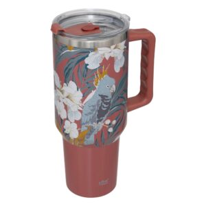 ΚΟΥΠΑ ΘΕΡΜΟΣ 1,2L, ΑΝΟΙΞΕΙΔΩΤΗ ΚΟΚΚΙΝΗ 15x10xY25,7cm