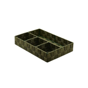 ΚΑΛΑΘΙ ΟΡΓΑΝΩΣΗΣ 4 ΘΕΣΕΩΝ OLIVE SEIRES 33x23x6cm ΛΑΔΙ