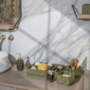 ΚΑΛΑΘΙ ΟΡΓΑΝΩΣΗΣ 4 ΘΕΣΕΩΝ OLIVE SEIRES 33x23x6cm ΛΑΔΙ