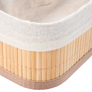 ΚΑΛΑΘΙ ΟΡΓΑΝΩΣΗΣ BAMBOO ESSENTIALS 19.5x10cm ME ΕΠΕΝΔΥΣΗ