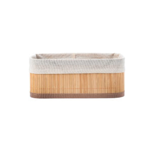 ΚΑΛΑΘΙ ΟΡΓΑΝΩΣΗΣ BAMBOO ESSENTIALS 24.5x10cm ME ΕΠΕΝΔΥΣΗ