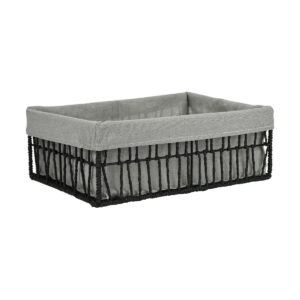 ΚΑΛΑΘΙ ΑΠΟΘΗΚΕΥΣΗΣ & ΟΡΓΑΝΩΣΗΣ NEST 36×27×13cm ΜΑΥΡΟ