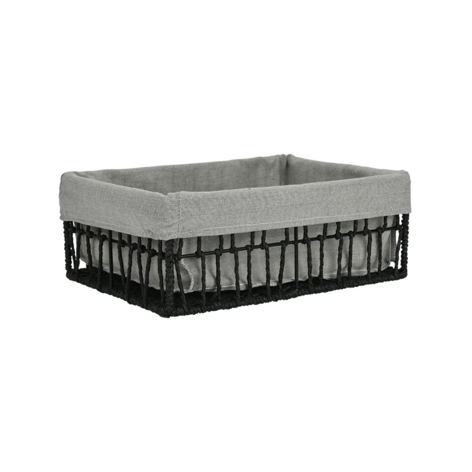 ΚΑΛΑΘΙ ΑΠΟΘΗΚΕΥΣΗΣ & ΟΡΓΑΝΩΣΗΣ NEST 32×24×12cm ΜΑΥΡΟ