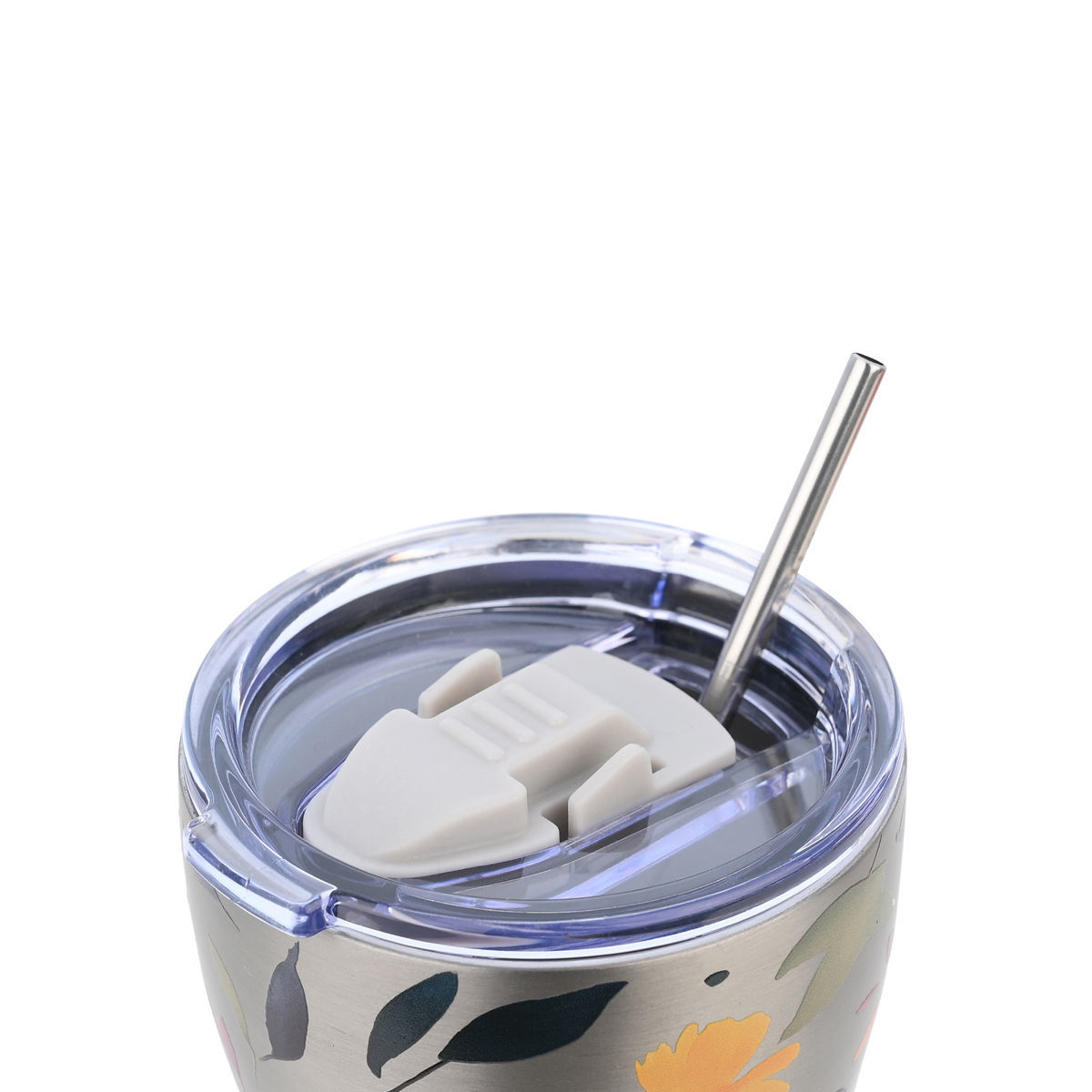 ΘΕΡΜΟΣ COFFEE MUG SAVE THE AEGEAN 350ml SILVER BOTANIC