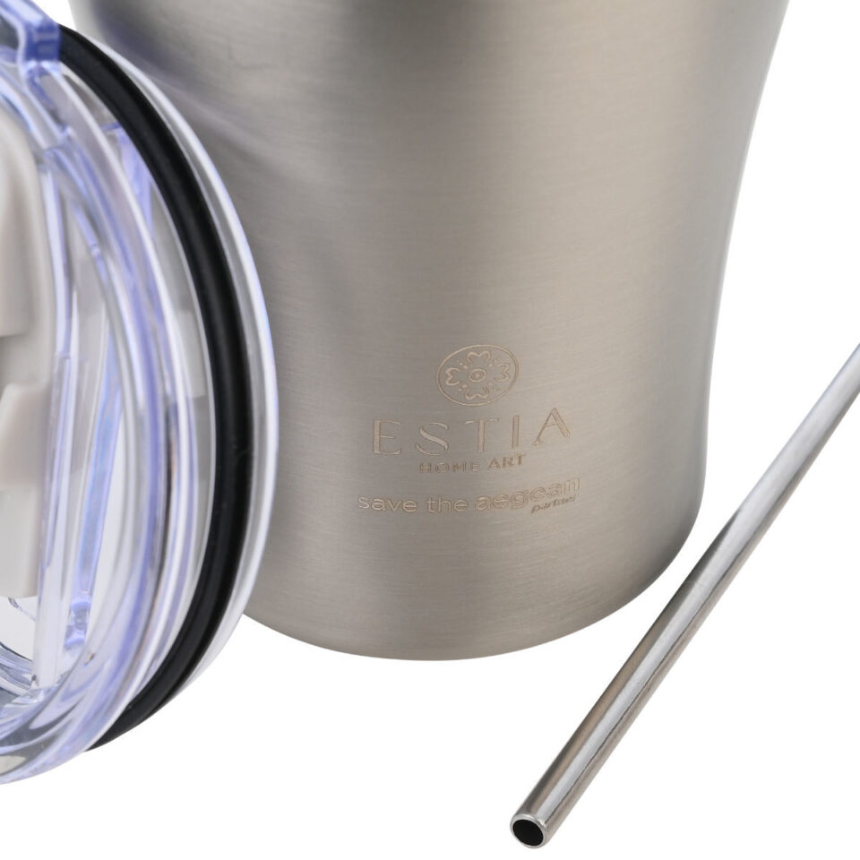 ΘΕΡΜΟΣ COFFEE MUG SAVE THE AEGEAN 350ml STEEL FLOW