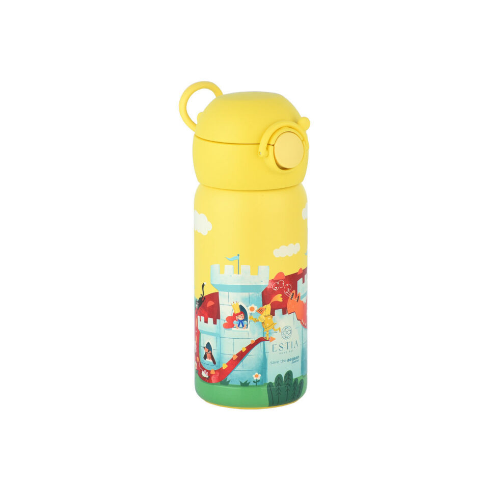 ΘΕΡΜΟΣ ΠΑΙΔΙΚΟ WONDER BOTTLE SAVE THE AEGEAN 350ml FORTRESS DRAGON