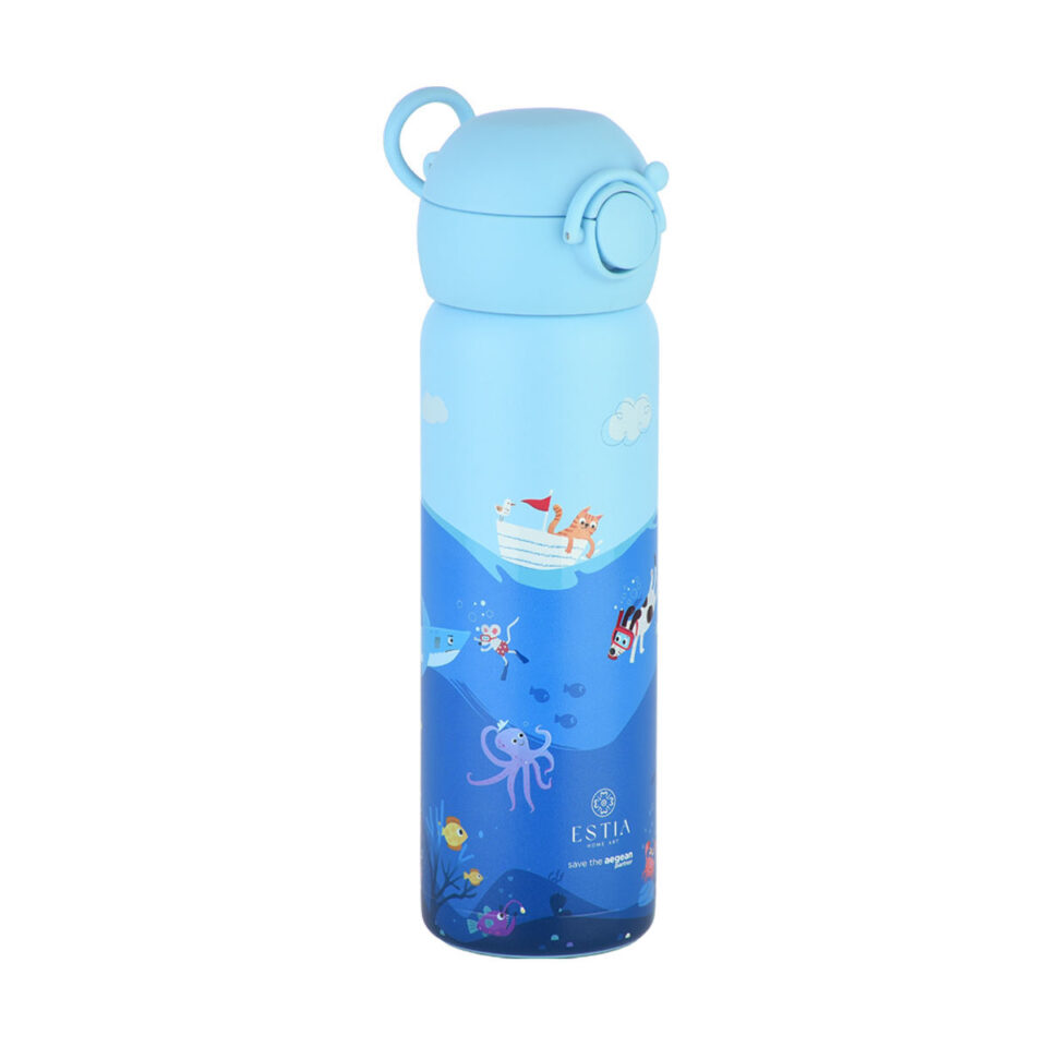 ΘΕΡΜΟΣ ΠΑΙΔΙΚΟ WONDER BOTTLE SAVE THE AEGEAN 500ml OCEAN PLAY