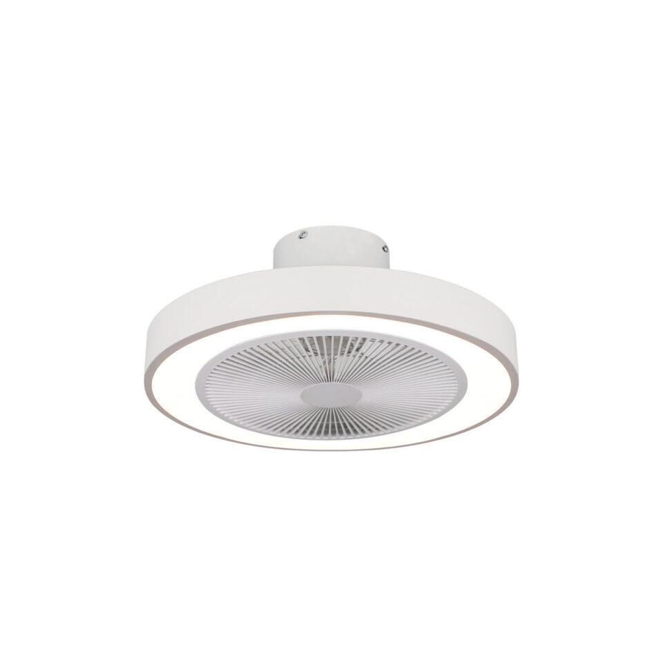 ΑΝΕΜΙΣΤΗΡΑΣ ΟΡΟΦΗΣ HALO FLOW 50cm 15w ΜΕ CCT LED ΦΩΤΙΣΜΟ 45W & ΤΗΛΕΧΕΙΡΙΣΤΗΡΙΟ ΛΕΥΚΟΣ