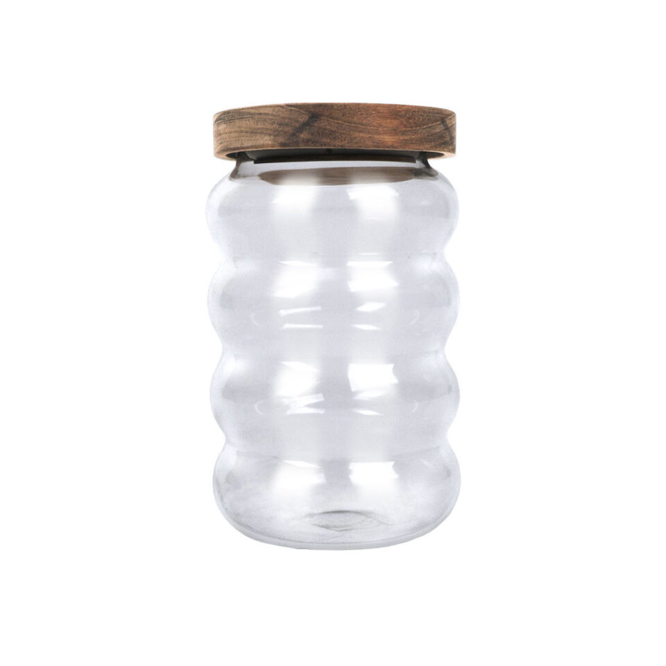 ΔΟΧΕΙΟ ΑΠΟΘΗΚΕΥΣΗΣ ALLURE ΓΥΑΛΙΝΟ 700ml 9.5x9.5x15.8cm