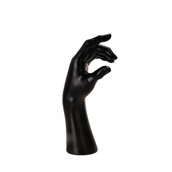MANIBUS DECO ΧΕΡΙ POLYRESIN ΜΑΥΡΟ 14,1x12xH29,8cm