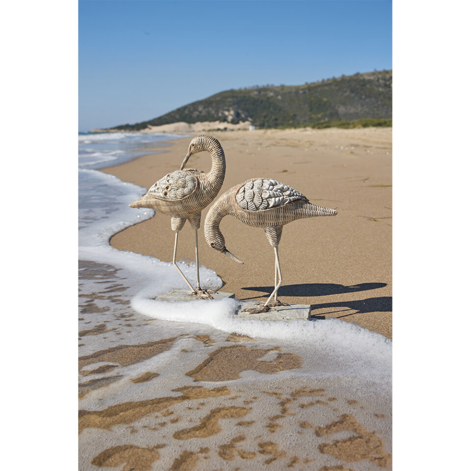 CALOR ΔΙΑΚΟΣΜΗΤΙΚΟ ΠΟΥΛΙ 21x9x24 POLYRESIN ΦΥΣΙΚΟ