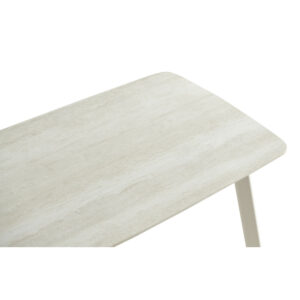 JOIN ME ΤΡΑΠΕΖΙ BEIGE ΜΕ ΟΨΗ ΜΑΡΜΑΡΟΥ 120x70x76.5