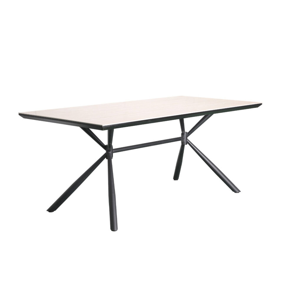 SAHARA ΤΡΑΠΕΖΙ BEIGE ΜΕ ΟΨΗ ΜΑΡΜΑΡΟΥ 180x90x76