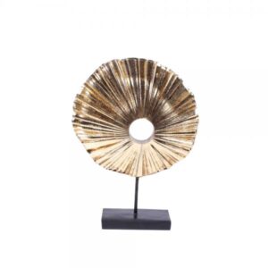 KUNST ΔΙΑΚΟΣΜΗΤΙΚΟ TOTEM 20x6x27 POLYRESIN ΧΡΥΣΟ ΜΑΥΡΟ