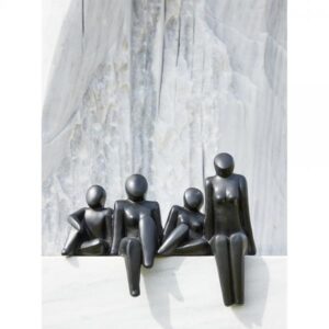 AZIENDA DECO POLYRESIN ΜΑΥΡΟ 36,5x12,5xH29cm