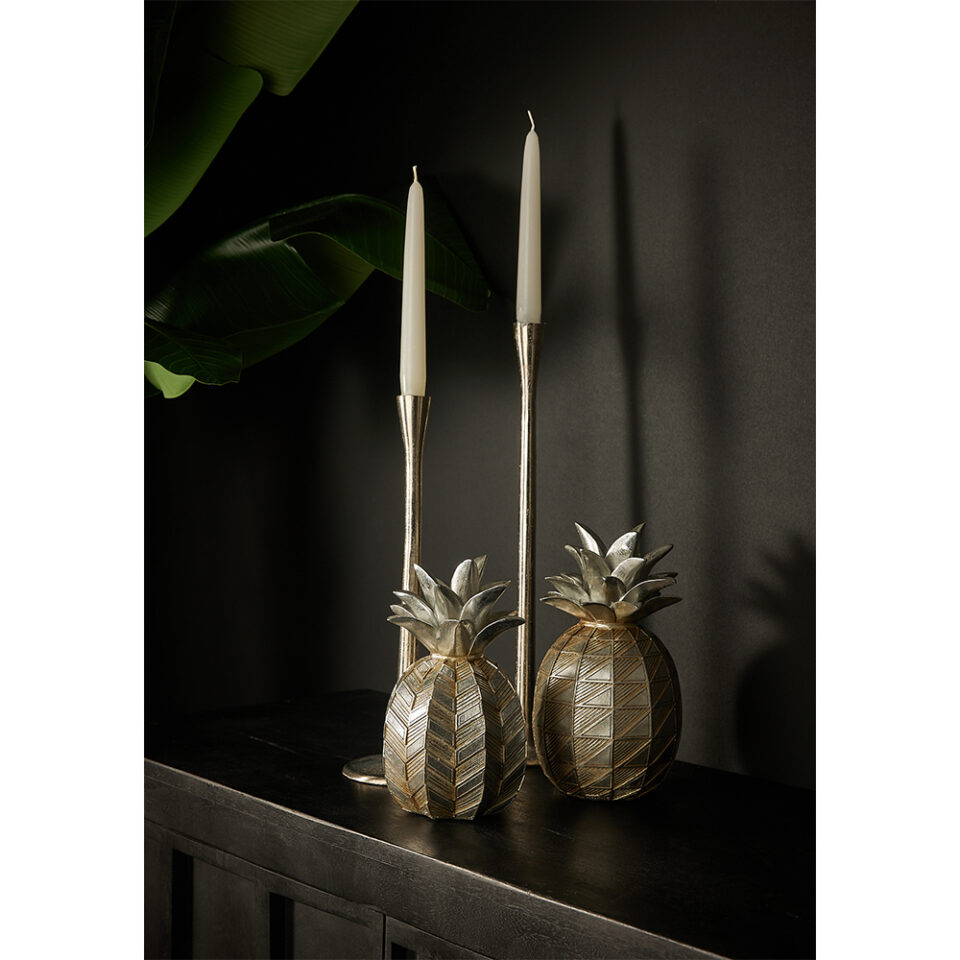 ANANNIA ΔΙΑΚΟΣΜΗΤΙΚΟ ΑΝΑΝΑΣ 14x14x24 POLYRESIN ΑΣΗΜΙ