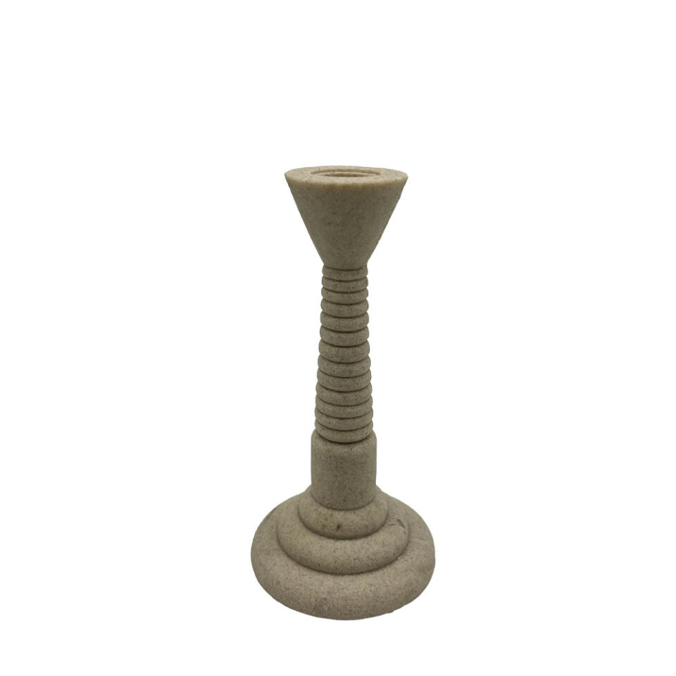 LITO ΚΗΡΟΠΗΓΙΟ 10x10x20 POLYRESIN STONE ΜΠΕΖ