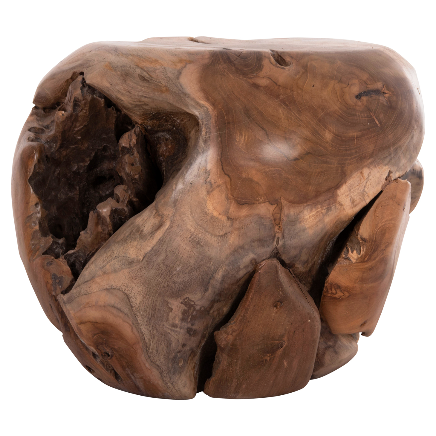 ΒΟΗΘΗΤΙΚΟ ΤΡΑΠΕΖΙ ΞΥΛΟ TEAK--ΦΥΣΙΚΟ 50x50x50Υεκ.