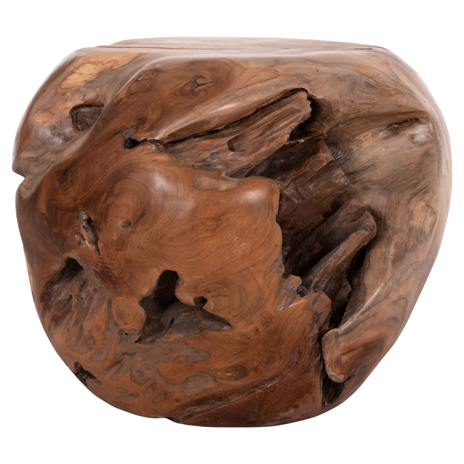 ΒΟΗΘΗΤΙΚΟ ΤΡΑΠΕΖΙ ΞΥΛΟ TEAK--ΦΥΣΙΚΟ 50x50x50Υεκ.