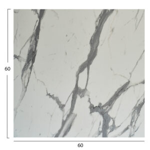 ΕΠΙΦΑΝΕΙΑ ΤΡΑΠΕΖΙΟΥ HPL ΤΕΤΡΑΓΩΝΗ WHITE MARBLE 60x60εκ.