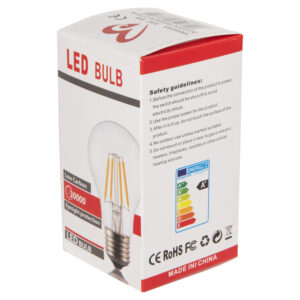 ΛΑΜΠΤΗΡΑΣ LED FILAMENT 8W E27 3000K GOLD DIMMABLE