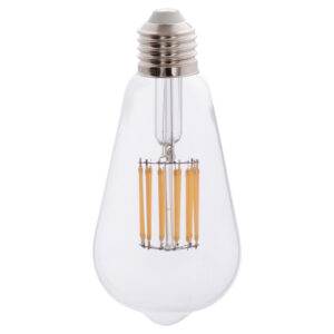 ΛΑΜΠΤΗΡΑΣ LED FILAMENT 12W E27 2700K ΔΙΑΦΑΝΟΣ