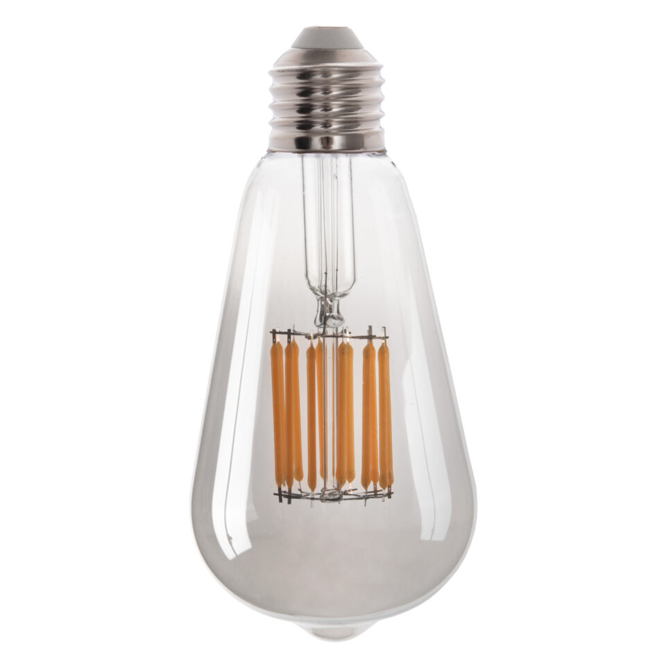 ΛΑΜΠΤΗΡΑΣ LED FILAMENT 12W E27 2700K SMOKE