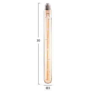 ΛΑΜΠΤΗΡΑΣ LED FILAMENT 6W E27 3000K ΧΡΥΣΟ DIMMABLE
