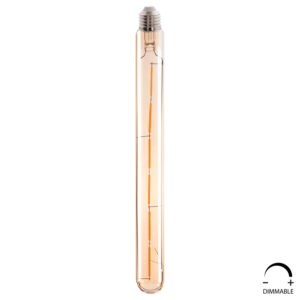 ΛΑΜΠΤΗΡΑΣ LED FILAMENT 6W E27 3000K ΧΡΥΣΟ DIMMABLE