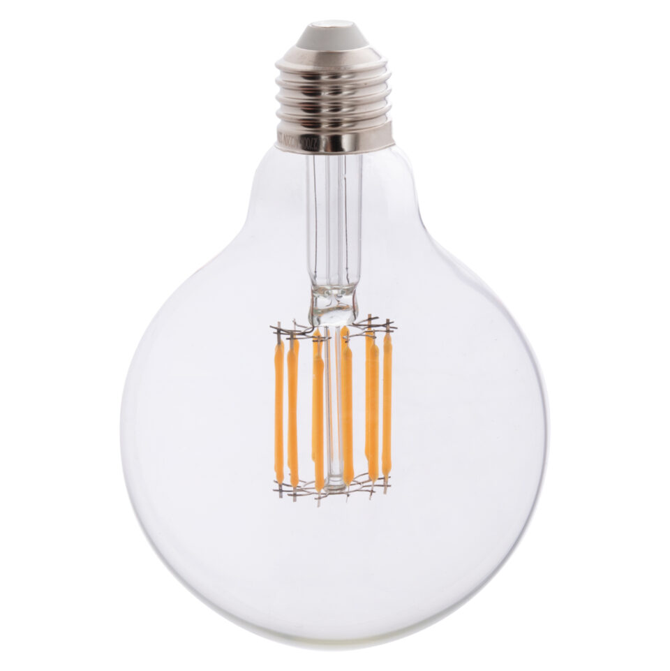 ΛΑΜΠΤΗΡΑΣ GLOBO LED FILAMENT 12W E27 3000K ΔΙΑΦΑΝΟΣ