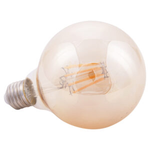 ΛΑΜΠΤΗΡΑΣ GLOBO LED FILAMENT 8W E27 2700K ΧΡΥΣΟ DIMMABLE