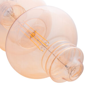 ΛΑΜΠΤΗΡΑΣ LED FILAMENT 8W E27 3000K GOLD COLOR DIMMABLE