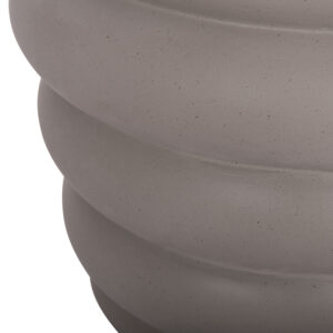 ΤΡΑΠΕΖΙ ΒΟΗΘΗΤΙΚΟ FIBER CEMENT ΓΚΡΙ- ΞΥΛΟ TEAK TOP Φ45x46Υεκ.