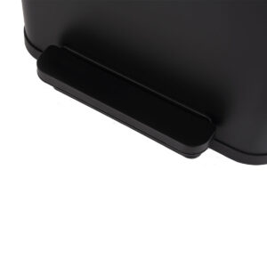 ΚΑΔΟΣ ΑΠΟΡΡΙΜΑΤΩΝ FLATOP SOFT CLOSE 70lt ΜΑΤ ΜΑΥΡΟΣ