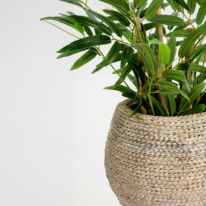 CORDA L ΚΑΣΠΩ ΜΕ ΠΟΔΙΑ WHITE WASHED ΦΥΣΙΚΟ GRASS
